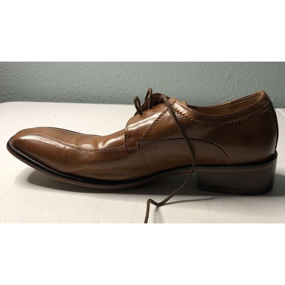 Meltonian Brown Mens Dress Shoes Sz M 11 Genuine Leather Made In Germany main image 9
